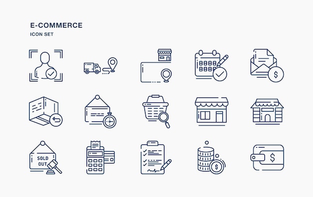 Conjunto de comercio electrónico