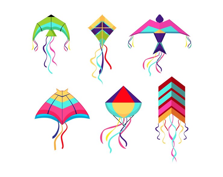 Vector conjunto de cometas