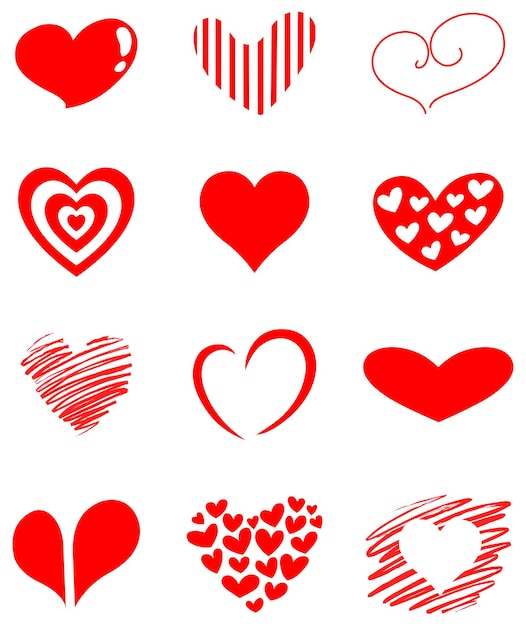 Conjunto de corazón