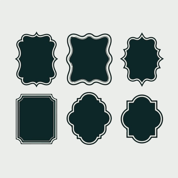 un conjunto de cuatro diseños diferentes con las palabras im no estoy seguro si es una imagen en blanco y negro