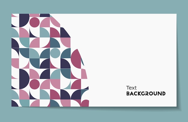Un conjunto de cubiertas con un fondo de diseño mínimo para el banner Vector