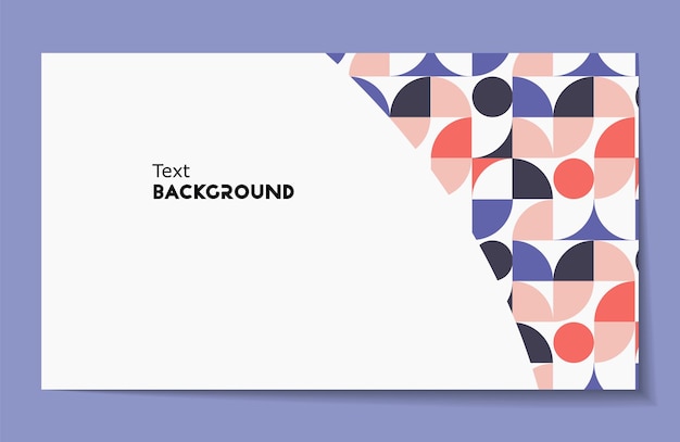 Un conjunto de cubiertas con un fondo de diseño mínimo para el banner Vector