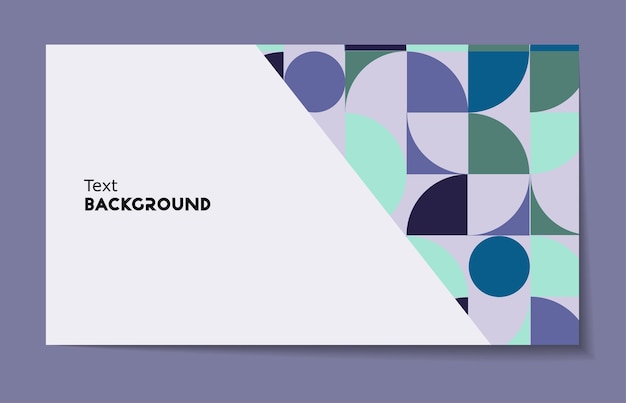 Un conjunto de cubiertas con un fondo de diseño mínimo para el banner Vector