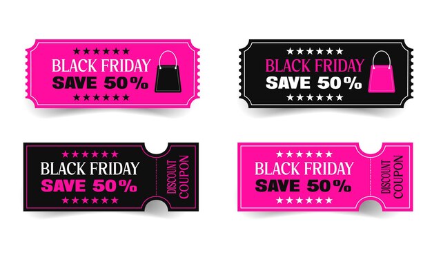 CONJUNTO DE CUPONES Black Friday 2023