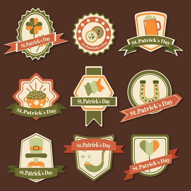 Conjunto de día de San Patricio.