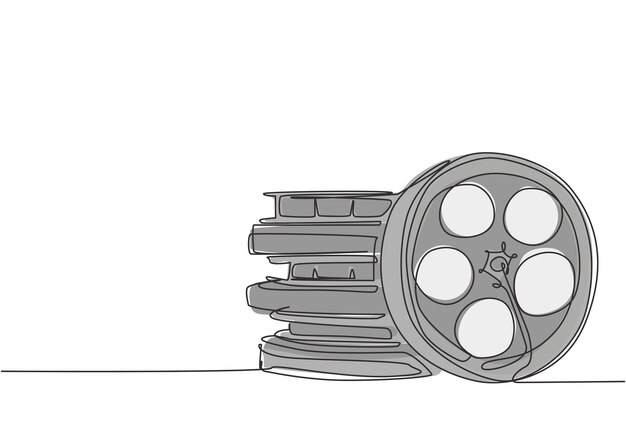 Vector un conjunto de dibujo de una sola línea del clásico reproductor de videojuegos arcade con joystick juego de consola vintage