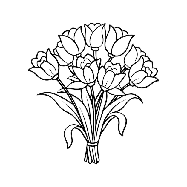 Conjunto de diferentes lienzos de flores sobre un fondo blanco