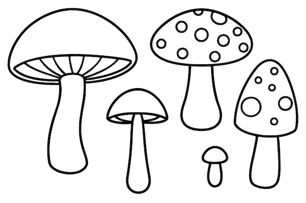 Conjunto de diferentes tipos de ilustraciones vectoriales de arte de líneas de setas aisladas en fondo blanco