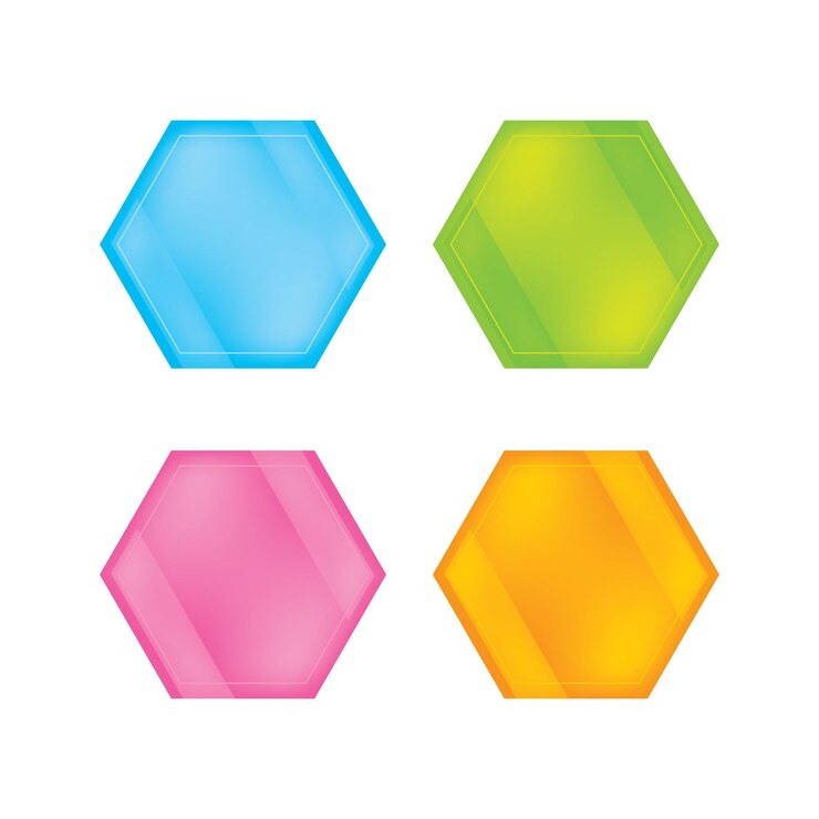 Vector conjunto de diseño de formas geométricas banner