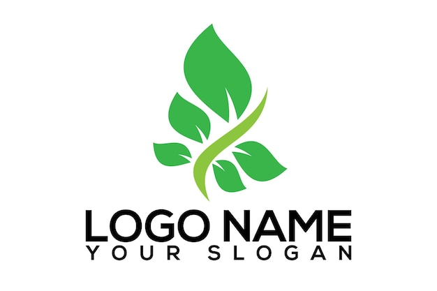 Conjunto de diseño de logotipo Company For Organic