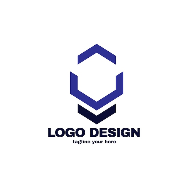 Conjunto de diseño de logotipo premium para la identidad corporativa