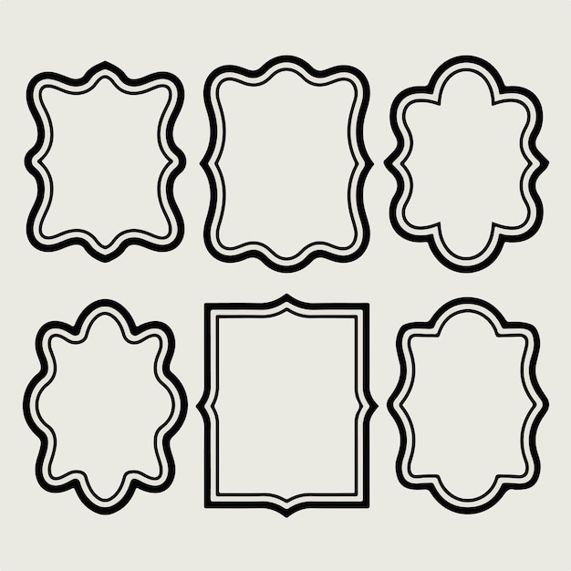 un conjunto de diseños diferentes para una imagen