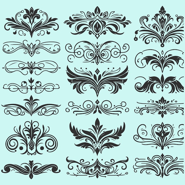 un conjunto de diseños diferentes que incluyen un diseño y un diseño
