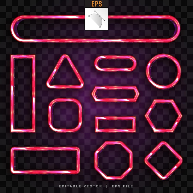 Conjunto de diseños de pancartas