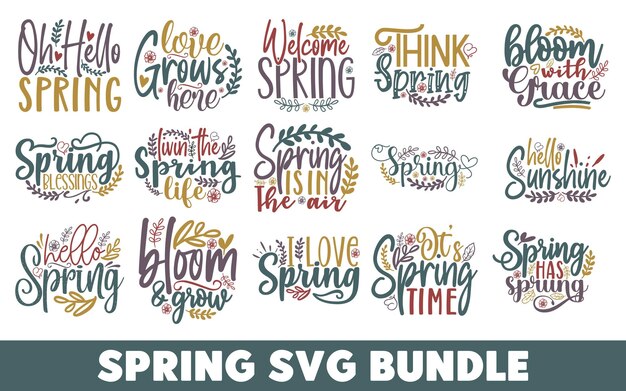 Conjunto de diseños SVG