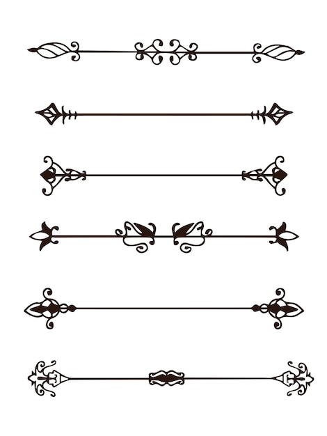 Conjunto de divisores de texto
