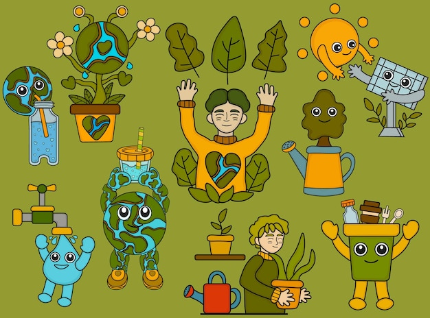 conjunto de ecología