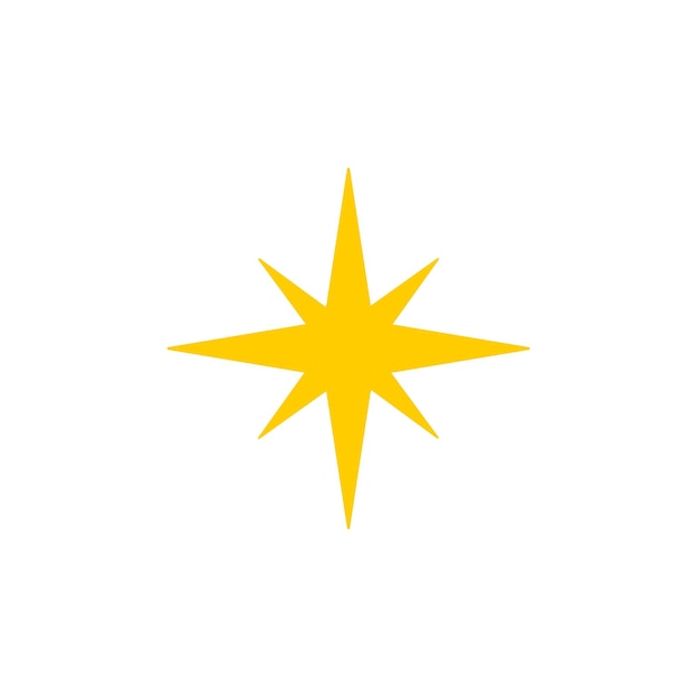 conjunto de elementos de luz de estrellas brillantes vectoriales