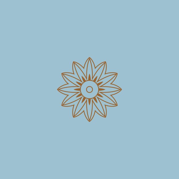 conjunto de elementos de mandala de oro de lujo vector islámico