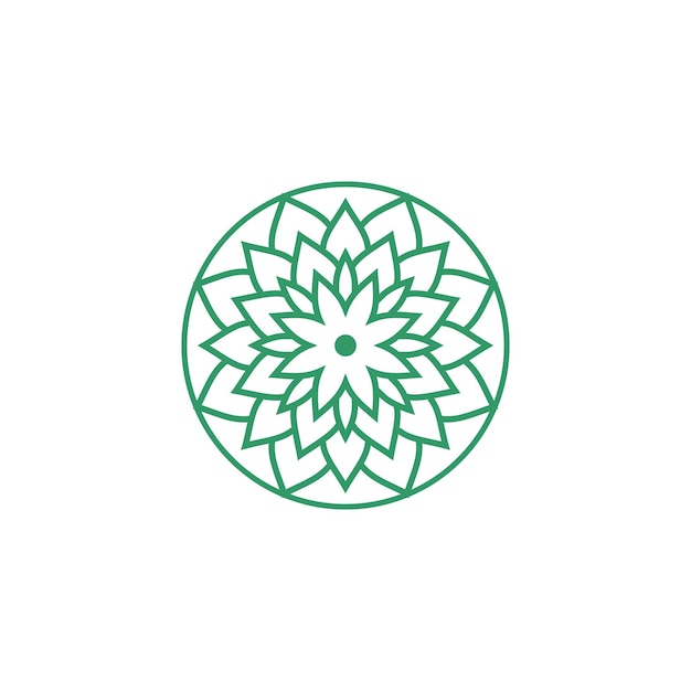 conjunto de elementos de mandala vectorial étnico