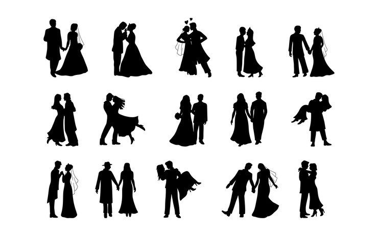 Conjunto de elementos vectoriales de pareja