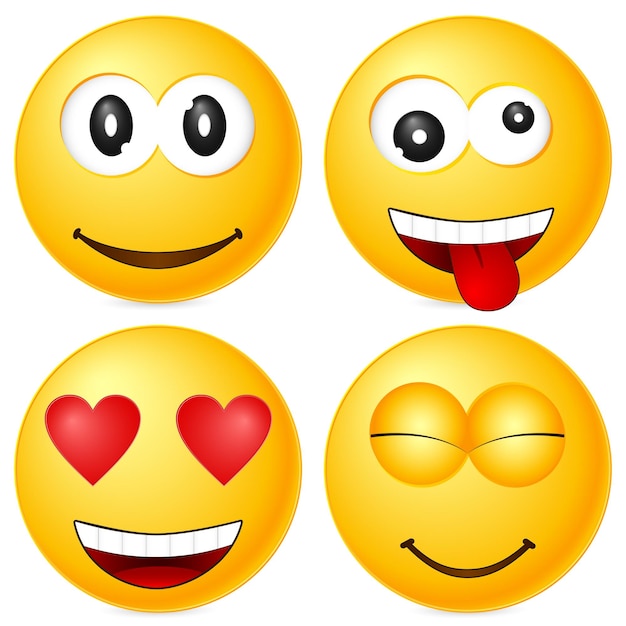 Conjunto de emoticonos 4