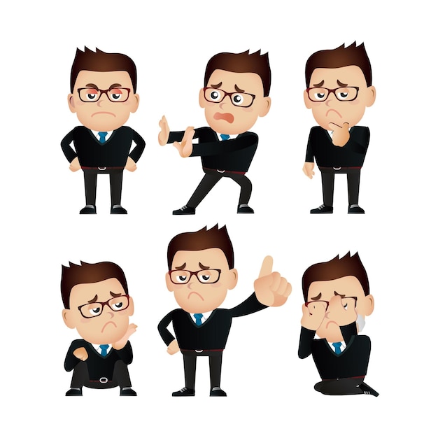 conjunto de empresario