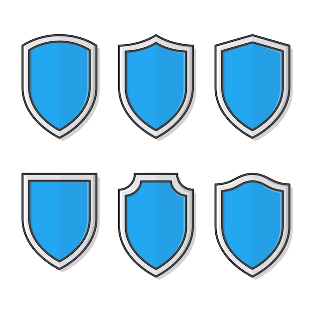Conjunto de escudos.