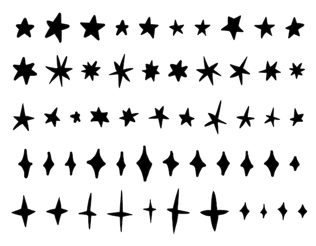 El conjunto de estrellas de Doodle