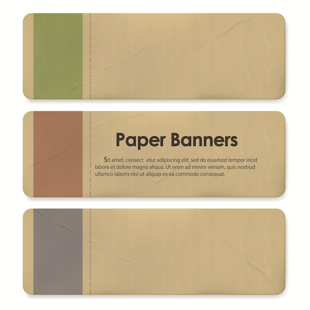 Conjunto de etiquetas de banner de papel. Venta de insignias de descuento y etiquetas de grandes ofertas, cinta adhesiva y etiqueta de precio. Rollos de papel realistas