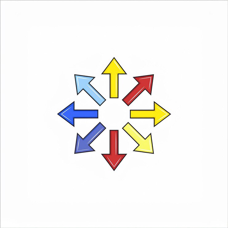 Vector un conjunto de flechas