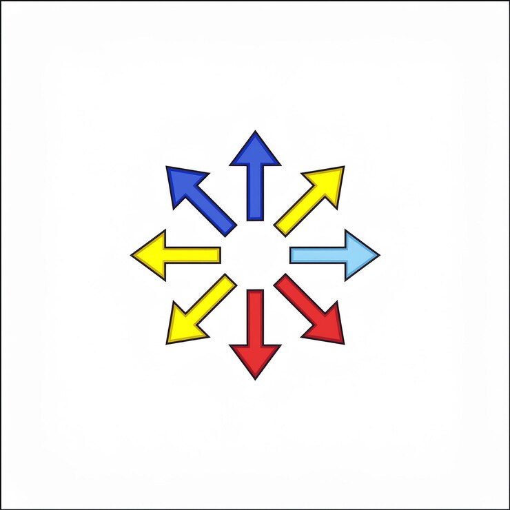 Vector un conjunto de flechas