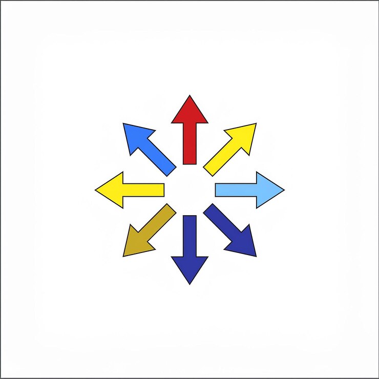 Vector un conjunto de flechas
