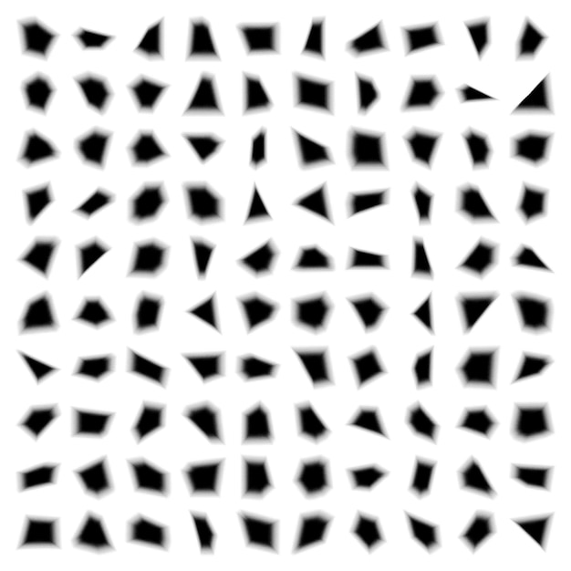 Conjunto de fondo abstracto de semitono hexagonal 50