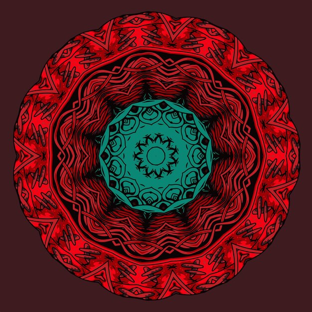 Conjunto de fondo de caleidoscopio abstracto Hermoso patrón sin costuras de caleidoscopio