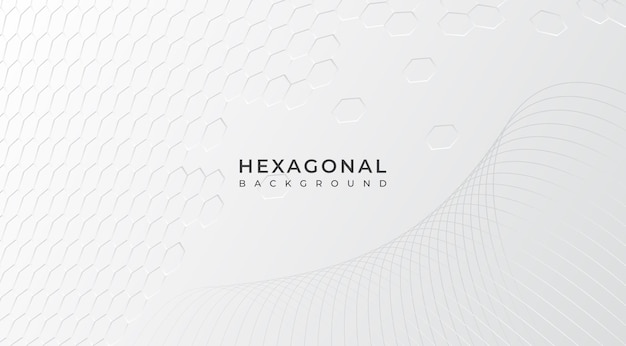 Conjunto de fondo de gradiente de tecnología hexagonal 1