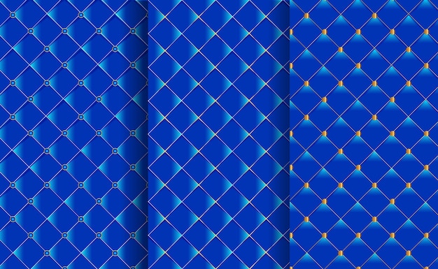 Conjunto De Fondo De Lujo Abstracto Con Hilo De Oro Concepto Caro Ilustrador Vectorial Decorativo