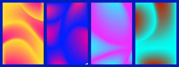 Vector conjunto de fondo plano abstracto para folleto de folleto de diseño de plantilla de cartel de banner, etc.