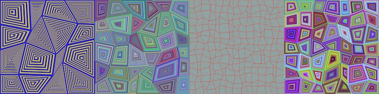 Vector conjunto de fondo de polígono rectángulo abstracto