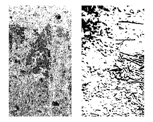 conjunto de fondo de textura vectorial de grunge abstracto