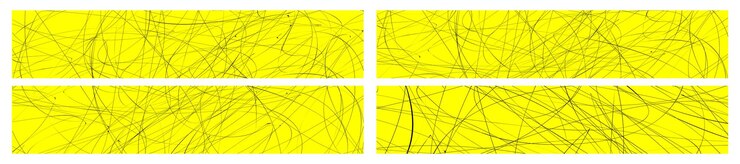 Vector conjunto de fondo de vectores de línea abstractos