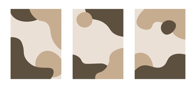 conjunto de fondos vectoriales de fondo de colores abstractos en un diseño de estilo minimalista y moderno para redes sociales