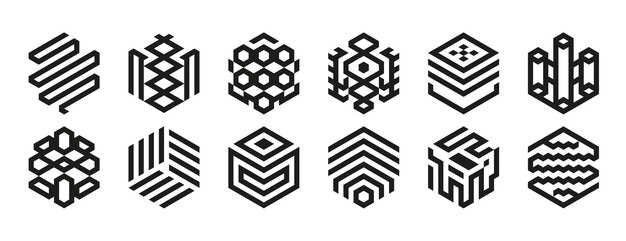 Conjunto de formas geométricas mínimas