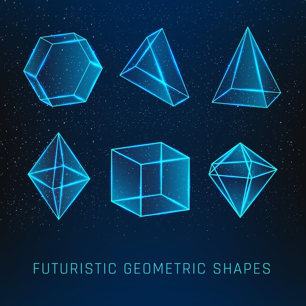 Conjunto de formas geométricas.