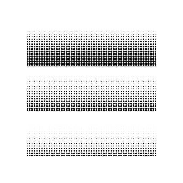 Conjunto de formas rectangulares de medio tono simples, delicadas y abstractas