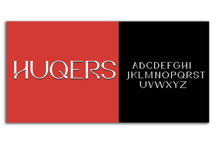 Vector conjunto de fuentes abstractas modernas de diseño de texto alfabético