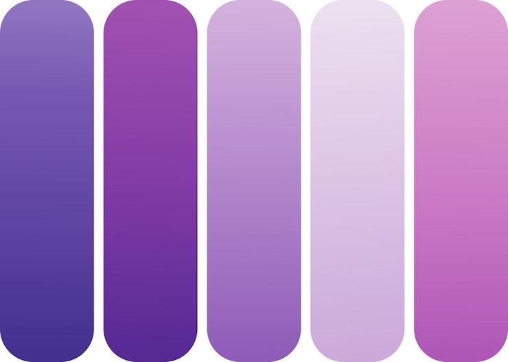 Vector conjunto de gradientes coloridos colección de gradientes de colores