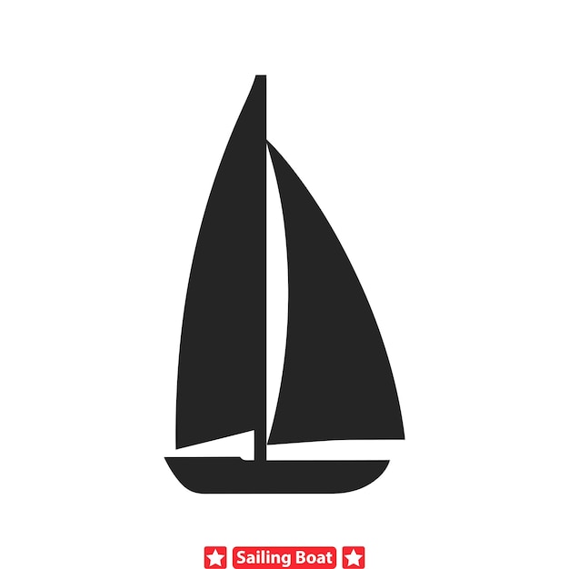 Conjunto de gráficos vectoriales de Seafaring Legends que muestra siluetas de barcos de vela legendarios