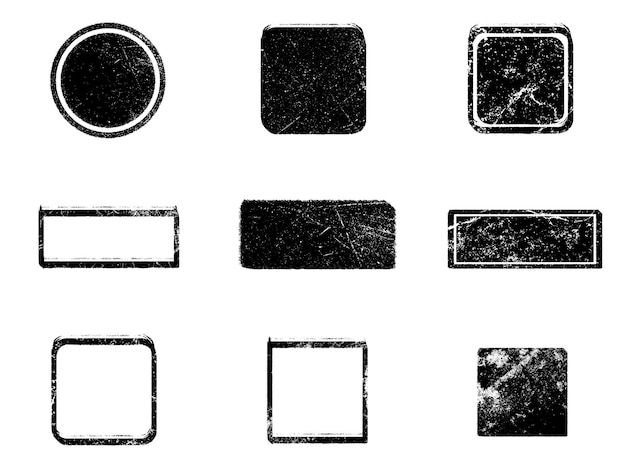 Conjunto de grunge blanco y negro textura de superposición de angustia superficie polvo y pared sucia áspera