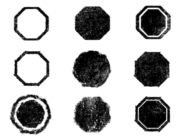 Conjunto de grunge blanco y negro textura de superposición de angustia superficie polvo y pared sucia áspera